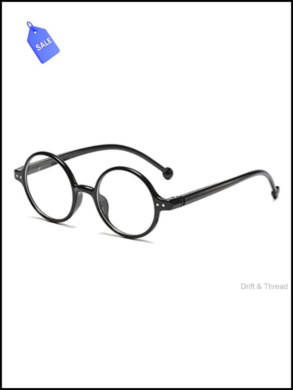 Retro Round Blue Light Blocking Glasses Computer Eyewear Unisex